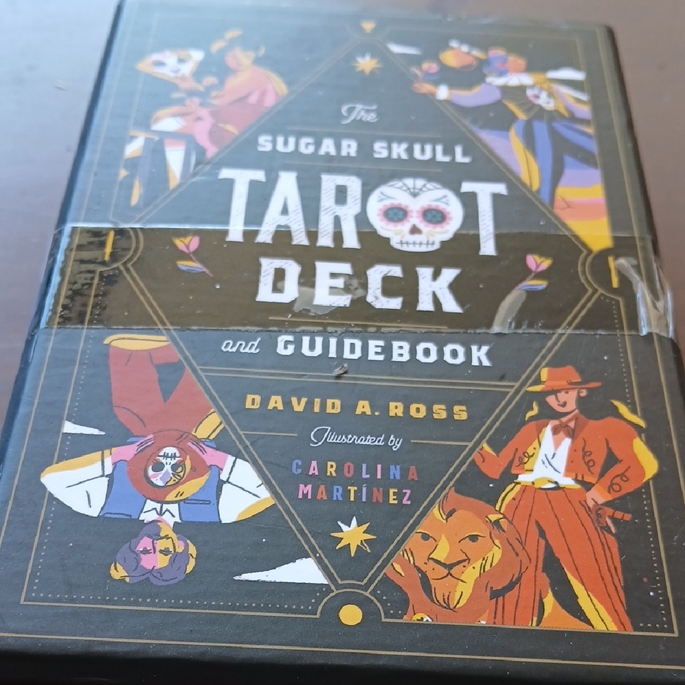 The Sugar Skull Tarot Deck and Guidebook by David A. Ross
